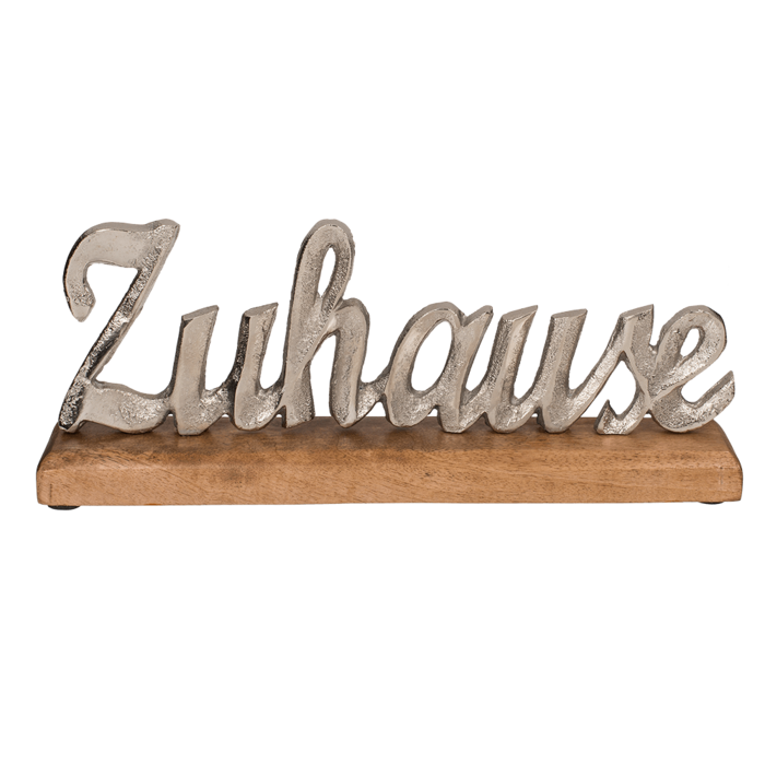 Silver coloured wording, Zuhause, - Image 2
