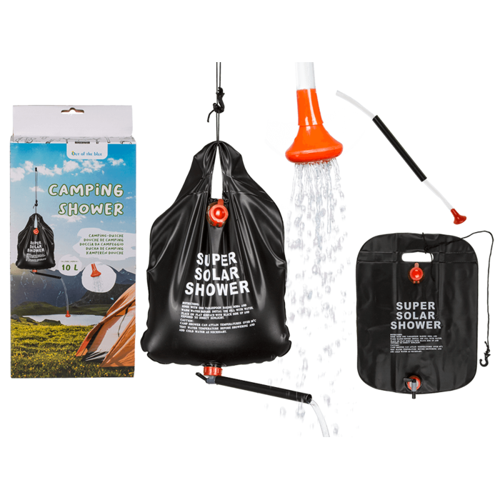 Black Camping Shower,