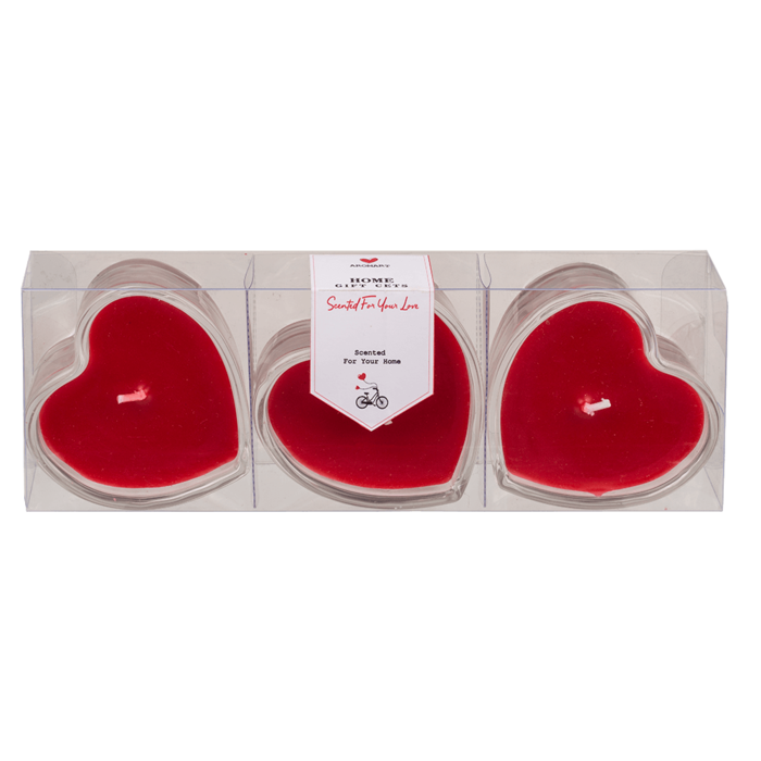 Scented Candle heart glass (Be Mine, Love forever) - Image 2