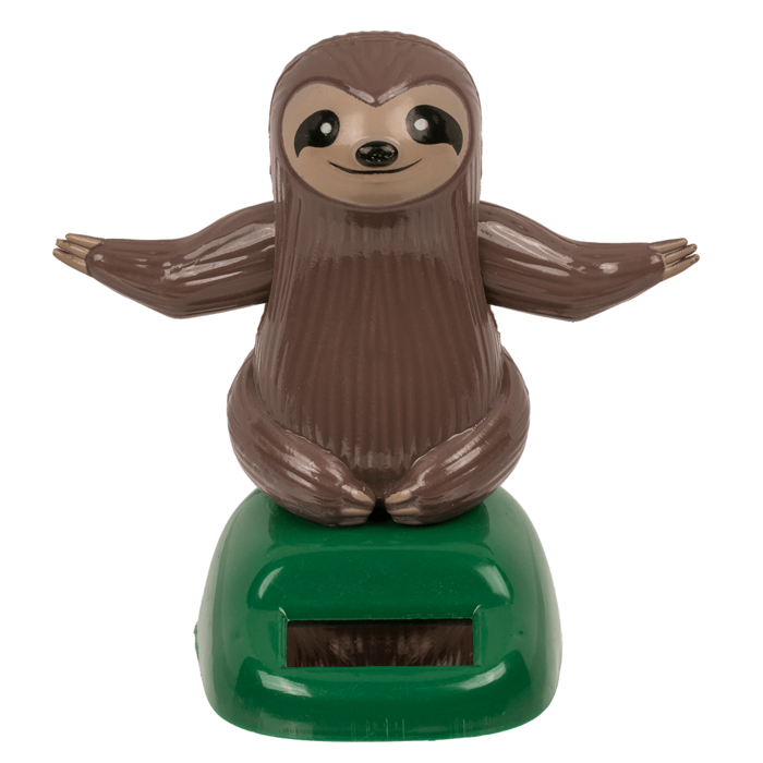 Solar Figurine, Sloth, ca. 11 cm, - Image 3