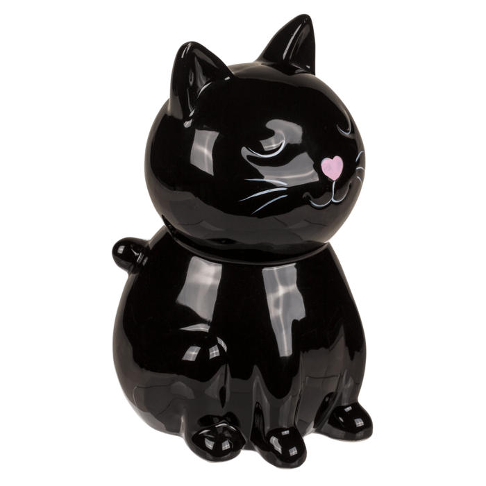 Savings bank with lock, Cat, - Image 3