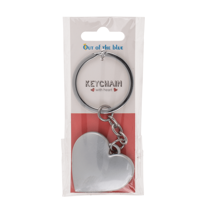 Metal Keychain, Heart, - Image 4