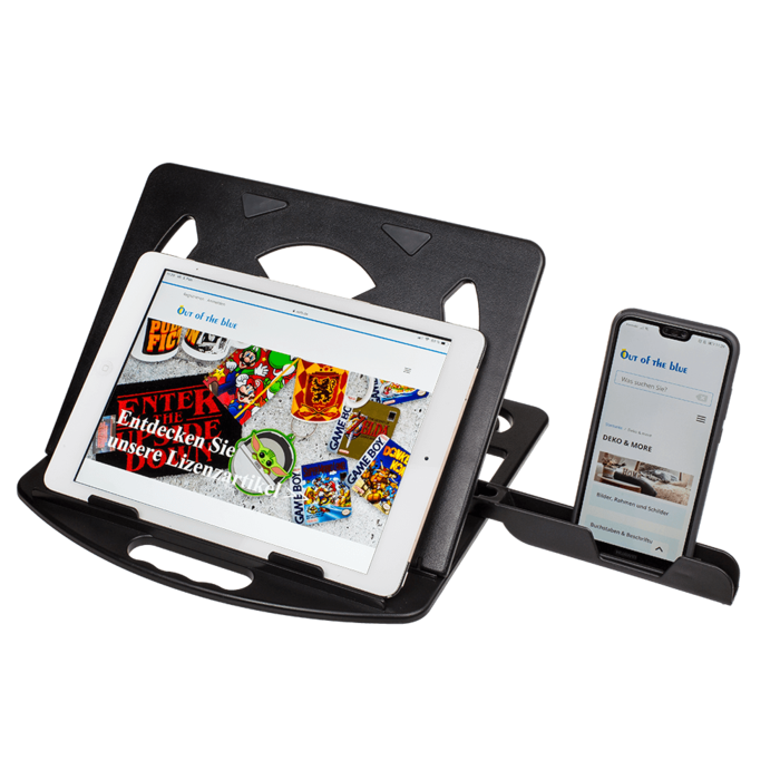 Laptop Stand with Universal Phone Holder, - Image 4