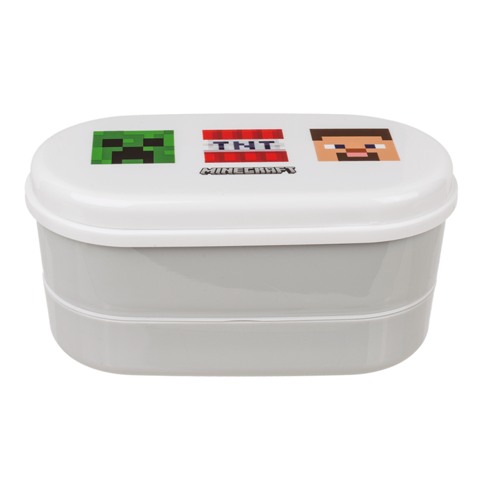 Lunch box, Minecraft, with 2 compartments, - Image 3