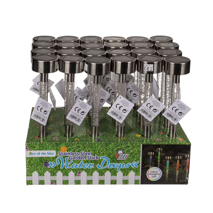 Stainless steel garden stick, water drop, - Image 2