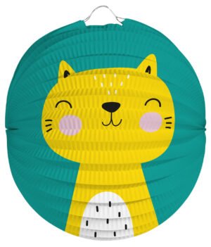 Round Lantern Cat - 22 cm