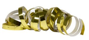 Serpentines Metallic Gold 4m - 2 pieces