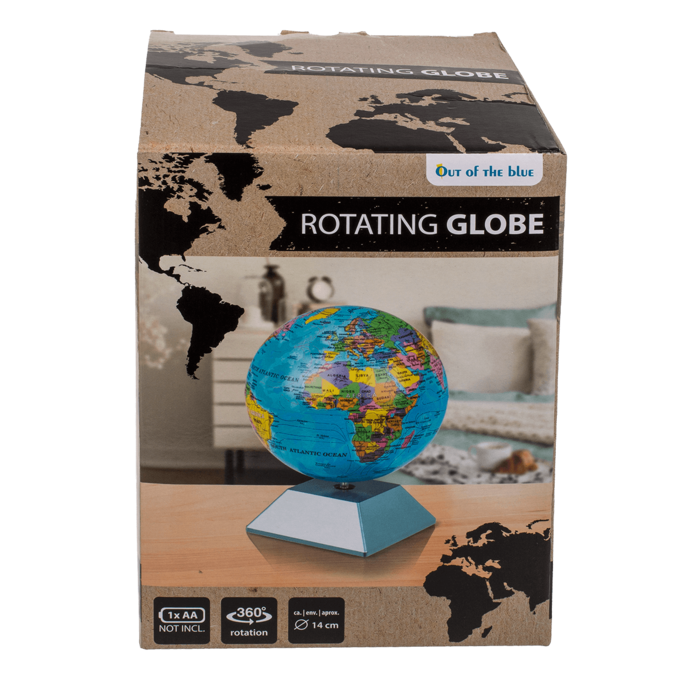 Rotating globe, - Image 3