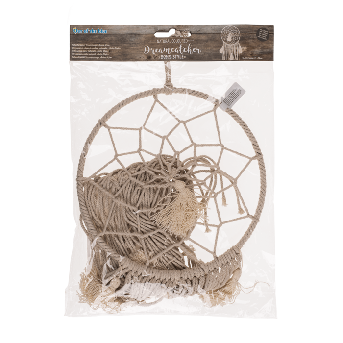 Nature coloured Dreamcatcher, Boho Style, - Image 3