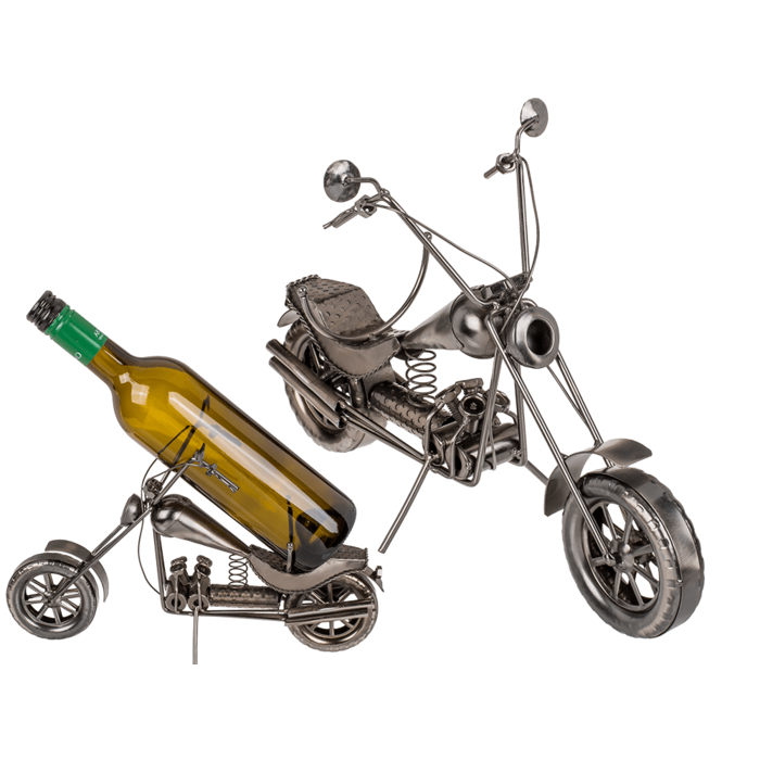 Metal bottle holder, Motorbike II,