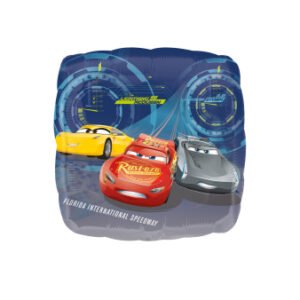 Foil Balloon – Square – Cars – Lightning McQueen S60 – 43x43 cm