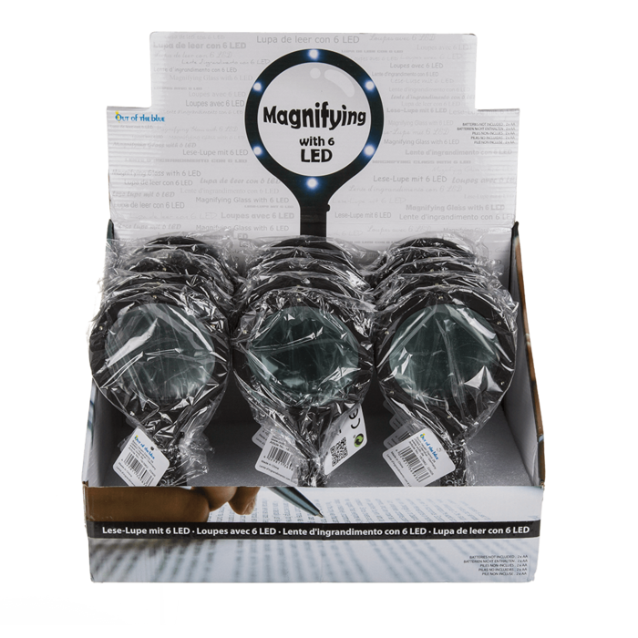 Magnifying Glass with 6 LED, - Image 2