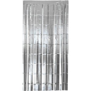 Party Curtain - Matt Silver - 1 x 2 m