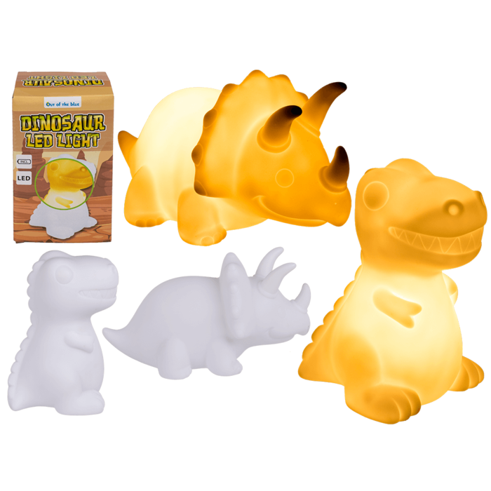 Light, Dinosaur with LED (incl. battery) ca 16,