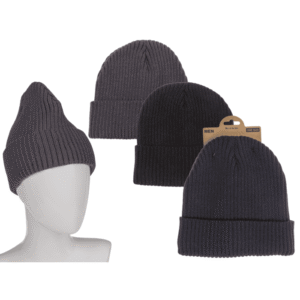 Men winter hat, Beanie, with fleece lining,