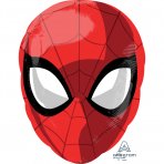 Foil Balloon - Shape - Spider-Man Head - 30 x 43 cm