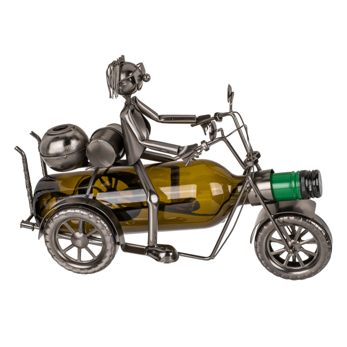 Metal bottle holder, Motorbiker, - Image 3