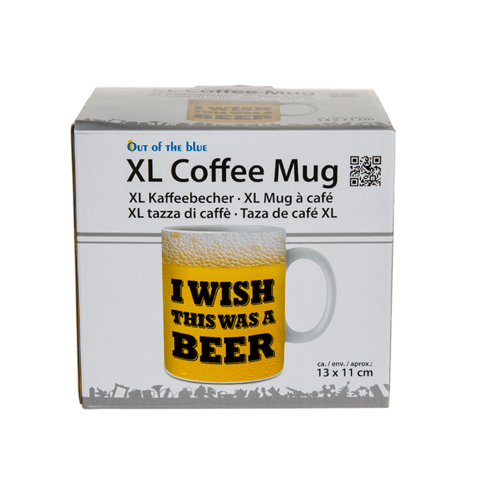 Coffee Mug, I wish this was a beer, - Image 2