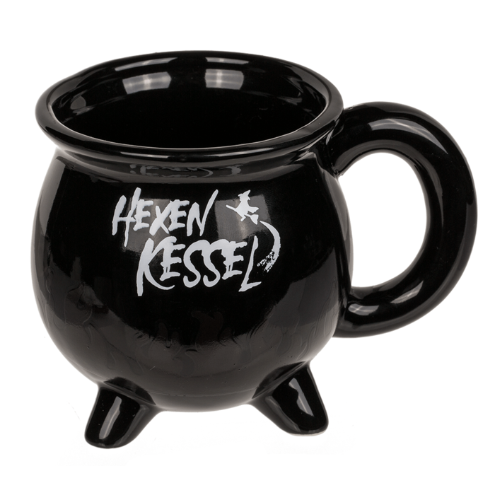 Mug, Witch Kettle, ca. 9 x 9 cm, stoneware, - Image 2