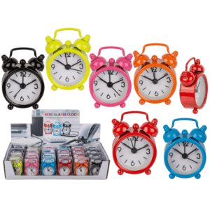 Metal alarm clock, Colours,