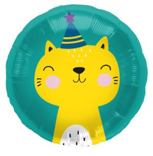 Foil Balloon Cat - 45 cm