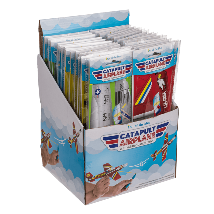 Airplane with rubber band starter, - Image 3