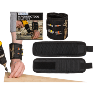 Magnetic bracelet for tools