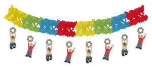 Garland with Hangers Pat & Mat - 4 m