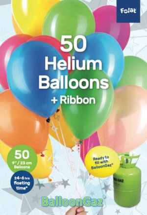 Colourful Balloons 23 cm - 50 pieces