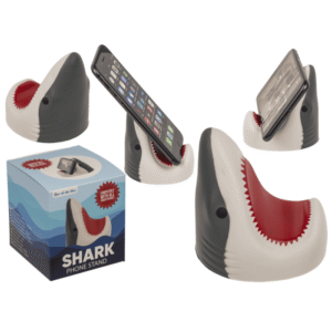 Squeeze phone stand, Shark,  8,5 cm,