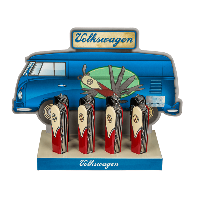 Metal pocket knife, VW Style, - Image 3