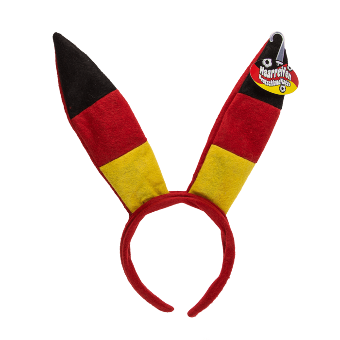 Plush Head Band Bunny, Germany Flag, - Image 2
