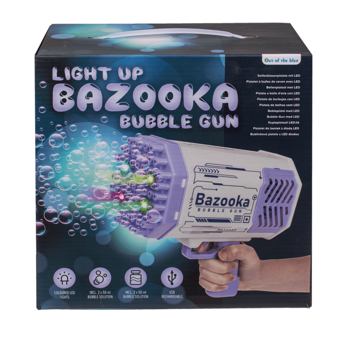 Bubble Gun with LED, Bazooka, - Image 2
