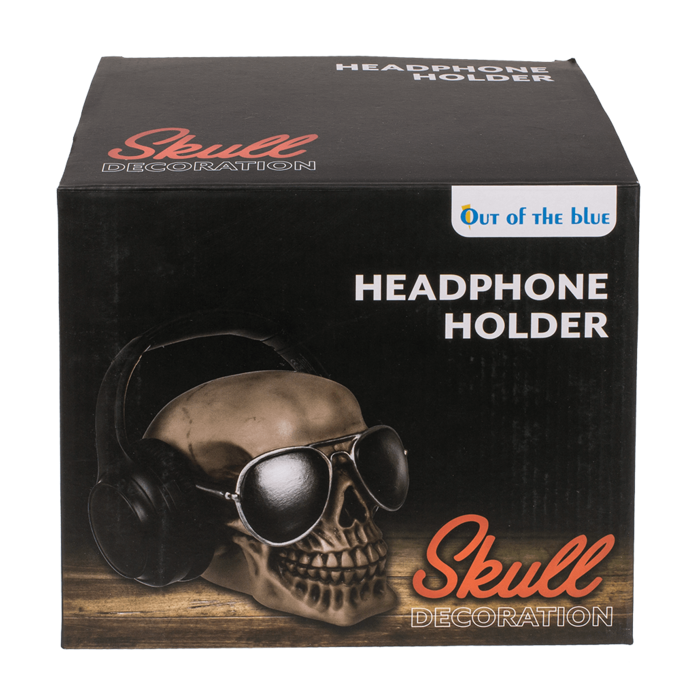 Headphone Holder, Skull, - Image 2