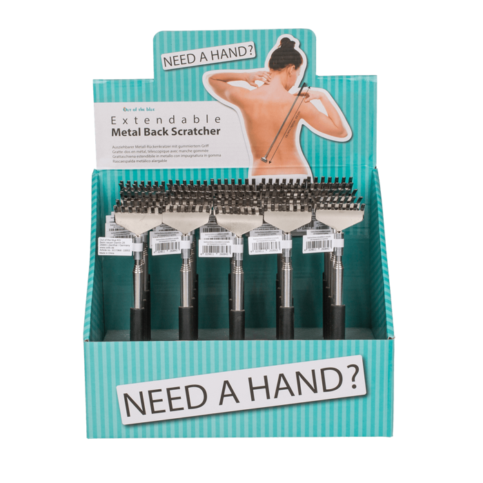 Extendable Metal Back Scratcher, - Image 3