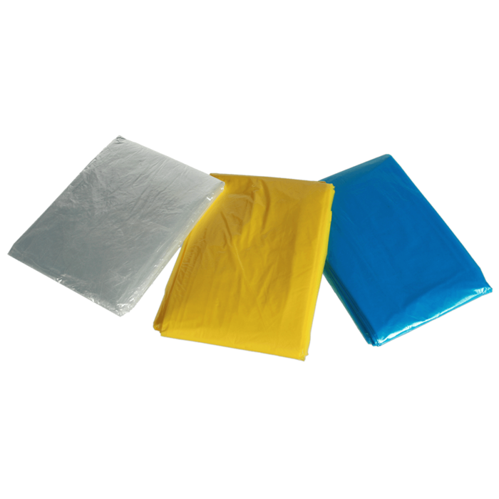 Hooded rain poncho, one size, - Image 2