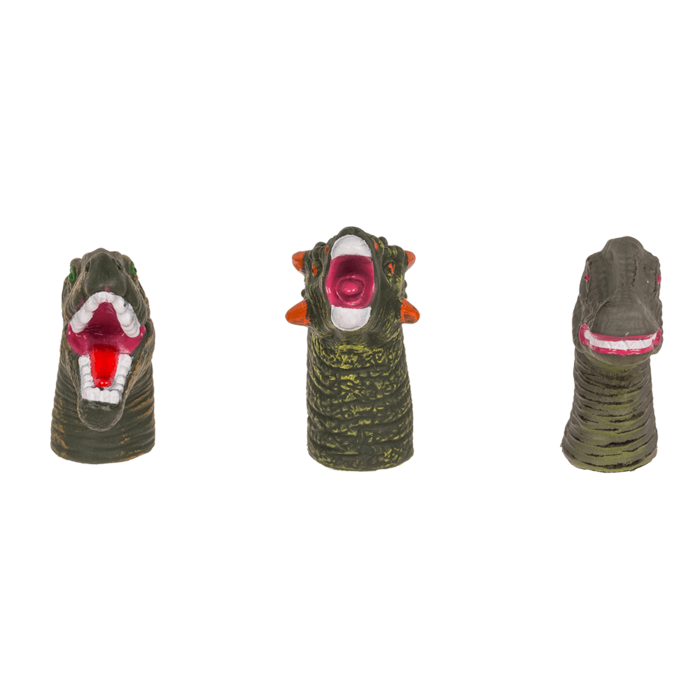 Finger puppet, Dinisaur, 6-8 cm, - Image 2