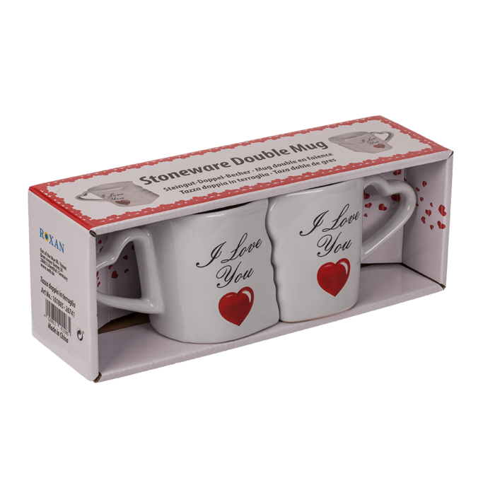 Double mug, I love you, - Image 2