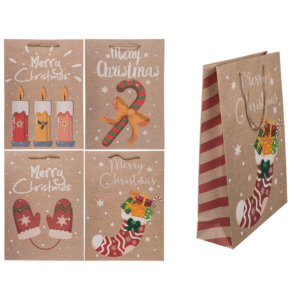 Paper gift bag, Christmas Warms, - 160106#