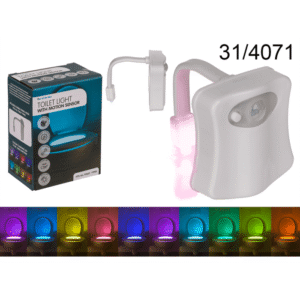 Toilet Bowl LED-Light, with motion sensor,