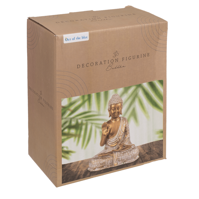 Decortion figurine, Buddha, ca. 16,5 x 10 x 21 cm, - Image 3