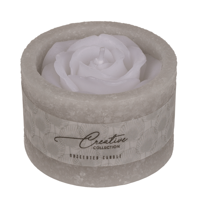 Candle, rose, - Image 4