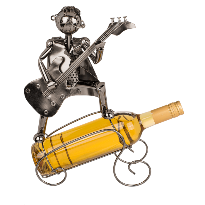Metal bottle holder, Musician, - Image 3