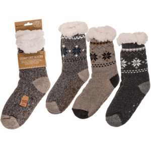 Men comfort socks, Rustic nature, size: 42-46