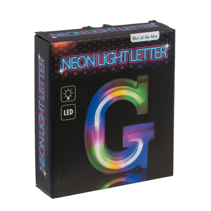Neon Light Letter,G, Height: 16 cm, for - Image 3