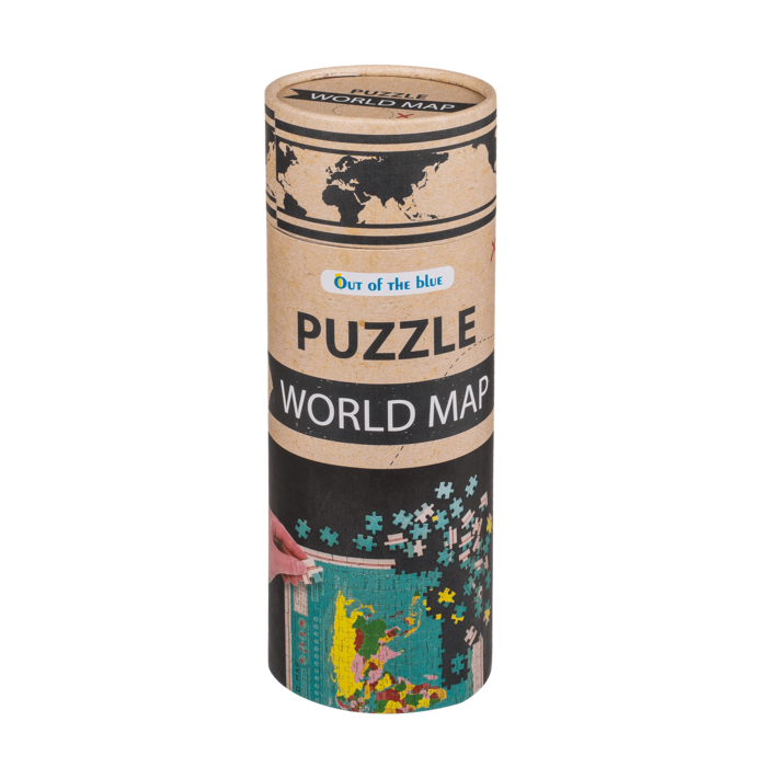 Puzzle, World Map, - Image 2
