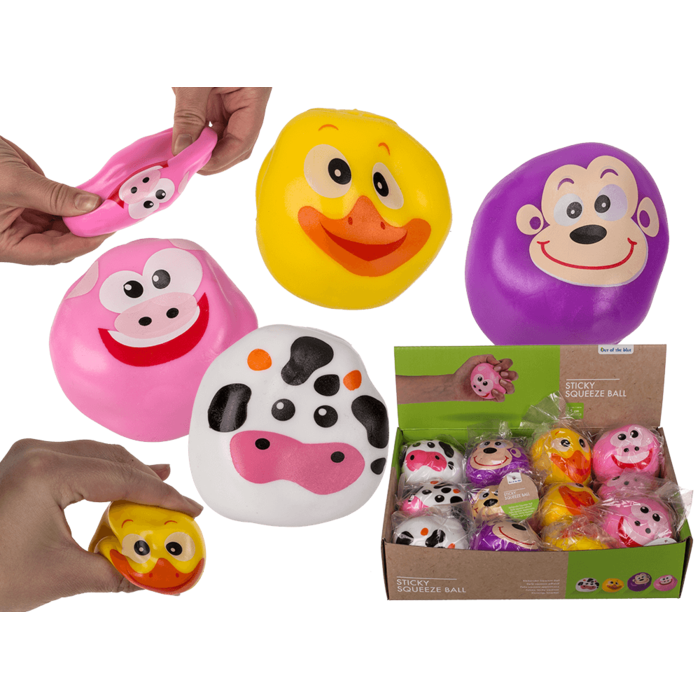 Sticky Squeeze Ball