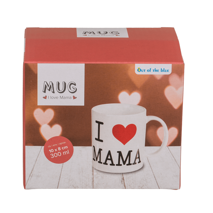 Mug, I love Mama, - Image 2