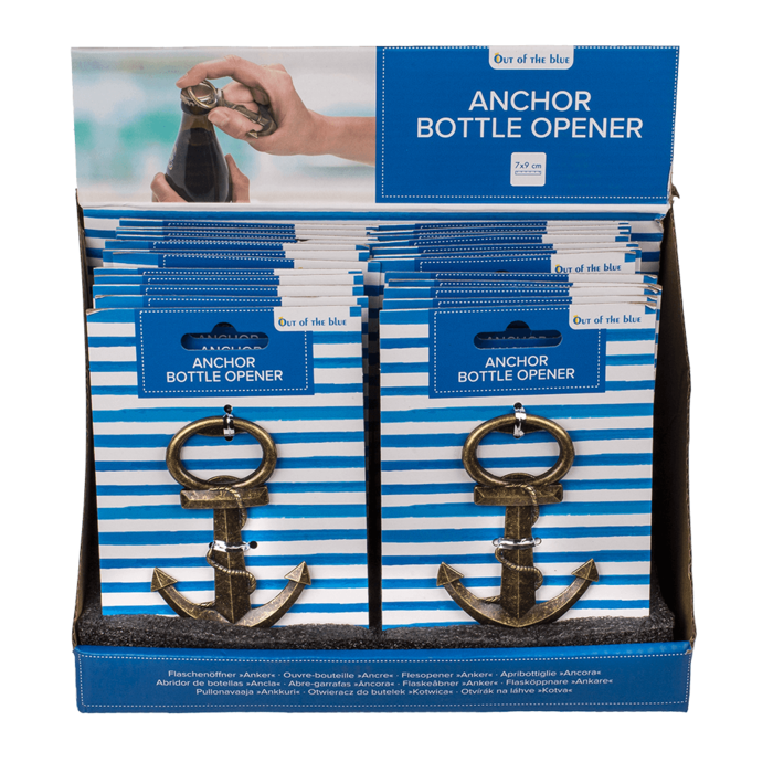 Metal bottle opener, Anchor, - Image 2