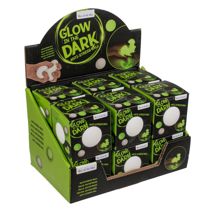 Squeeze anti stress ball, Glow in the dark, - Image 3